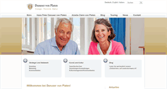 Desktop Screenshot of danuservonplaten.com