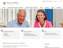 Tablet Screenshot of danuservonplaten.com